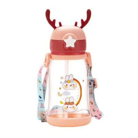 Riapawel Kids Water Tumbler Drinking Straw Shoulder Strap Water Bottle 600Ml Student Large Capacity Water Cup
Riapawel Kids Water Tumbler Drinking Straw Shoulder Strap Water Bottle 600Ml Student Large Capacity Water Cup