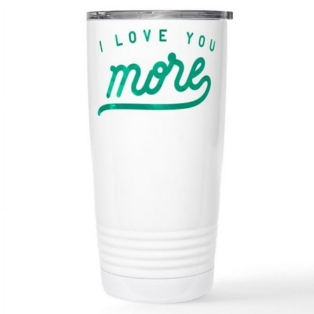 CafePress - I Love You More Green Stainless Steel Travel Mug - Insulated Stainless Steel Travel Tumbler 20 oz.
CafePress - I Love You More Green Stainless Steel Travel Mug - Insulated Stainless Steel Travel Tumbler 20 oz.