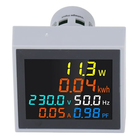 Digital Energy Monitor Multifunction Digital Meter Flame Retardant ABS 6 In 1 For Electricity Monitoring AC50-300V
Digital Energy Monitor Multifunction Digital Meter Flame Retardant ABS 6 In 1 For Electricity Monitoring AC50-300V