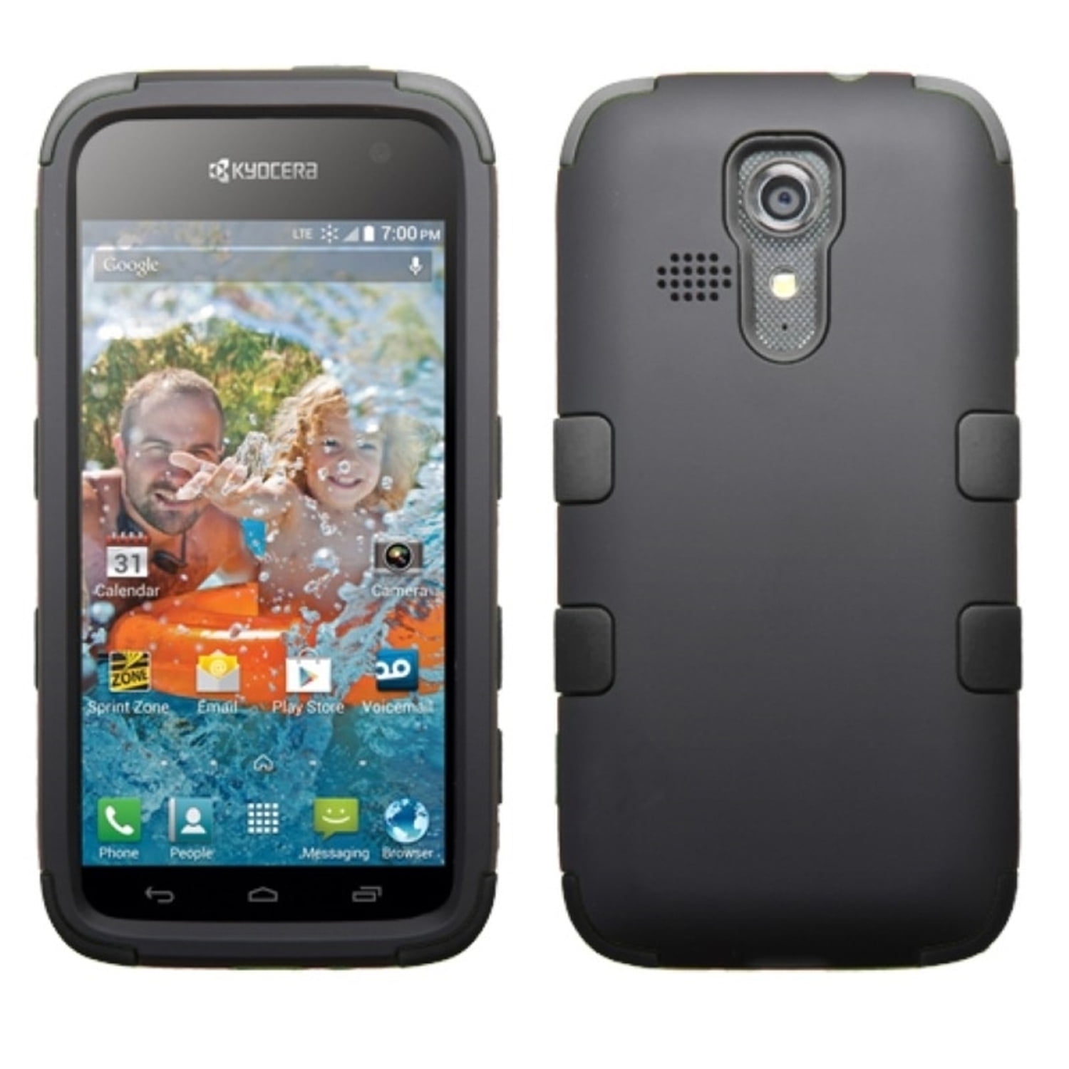 TMobile Kyocera Rally Prepaid Cell Phone, Graphite Gray