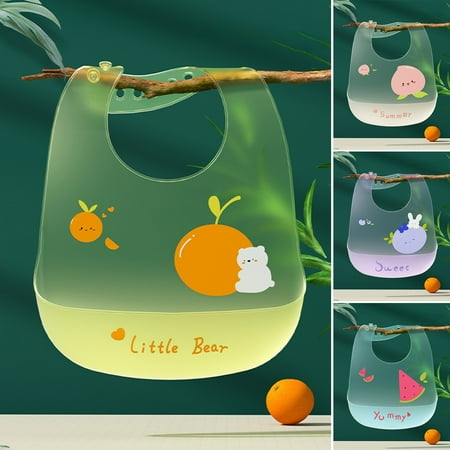 buateil Baby Saliva Wipe High Temperature Resistance Tear-resistant Cartoon Pictures Adjustable Buckle Anti-Deformed Waterproof Silicone 3D Jelly Ultra-thin Baby Bib for Summer
buateil Baby Saliva Wipe High Temperature Resistance Tear-resistant Cartoon Pictures Adjustable Buckle Anti-Deformed Waterproof Silicone 3D Jelly Ultra-thin Baby Bib for Summer