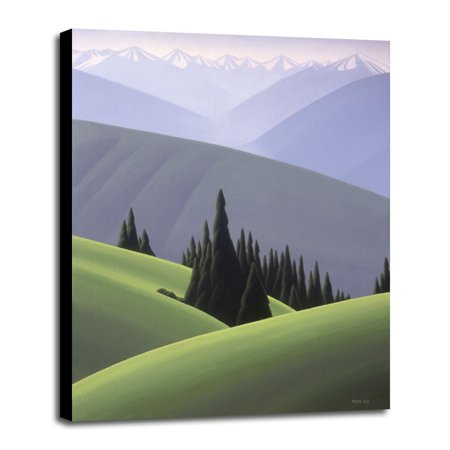 Hurricane Ridge-RONPAR43032 Print 16"x12" by Ron Parker in a Canvas Stretched on 1.5" Bars
