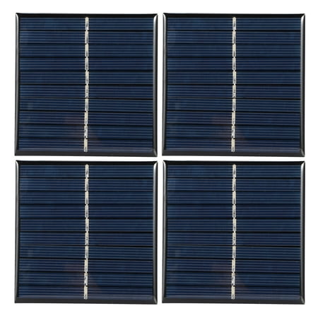 4Pcs Mini 0.8W 5V Solar Panel Module System for Home DIY Projects Toys Battery Charging
4Pcs Mini 0.8W 5V Solar Panel Module System for Home DIY Projects Toys Battery Charging
