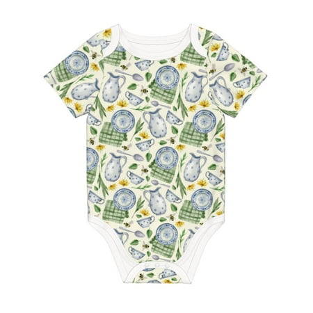 Matuu Vintage Utensils for Baby Short-Sleeve Bodysuit Soft Cotton Comfortable and Breathable Perfect for Newborns and Infants
Matuu Vintage Utensils for Baby Short-Sleeve Bodysuit Soft Cotton Comfortable and Breathable Perfect for Newborns and Infants