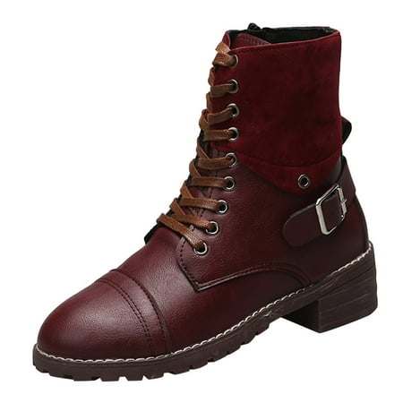 GNEIKDEING Women Color Matching Autumn Square Heels Zipper Short Booties Round Toe Shoes Gift on Clearance
GNEIKDEING Women Color Matching Autumn Square Heels Zipper Short Booties Round Toe Shoes Gift on Clearance