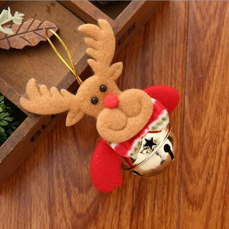 GUZOM Hanging Ornaments- Christmas Decoration Santa Claus Bear Deer Snowman with Bell Pendant 1PC
GUZOM Hanging Ornaments- Christmas Decoration Santa Claus Bear Deer Snowman with Bell Pendant 1PC