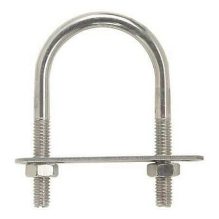 Hampton 5/16 in. x 1-3/8 in. W x 3-7/8 in. L Coarse Zinc-Plated Stainless Steel U-Bolt (Pack of 5)
Hampton 5/16 in. x 1-3/8 in. W x 3-7/8 in. L Coarse Zinc-Plated Stainless Steel U-Bolt (Pack of 5)