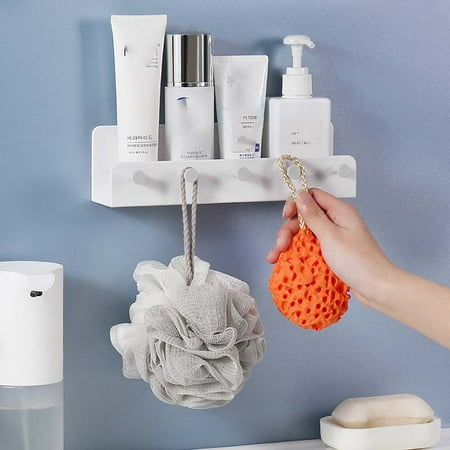 Punch-free Five-connected Hook Creative Wall-mounted Bathroom Cosmetics Rack Hanger Key Bag Hook
Punch-free Five-connected Hook Creative Wall-mounted Bathroom Cosmetics Rack Hanger Key Bag Hook