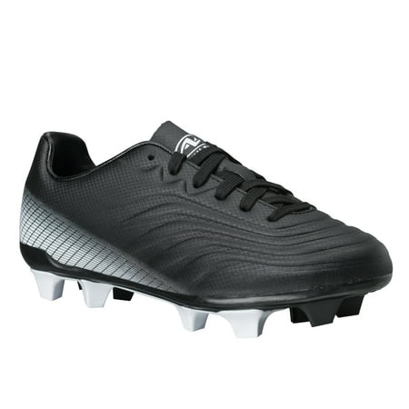Athletic Works Youth Unisex Soccer Cleats, Black Kids Size 1