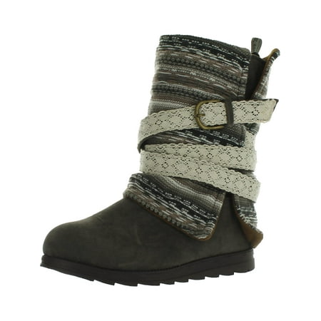 Muk Luks Womens Wool Water Resistant Winter Boots