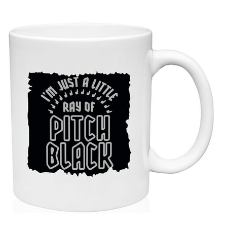 Ray Of Pitch Black Mug Large Coffee Mug 15 oz Ceramic Coffee Mug Funny Gift Cup