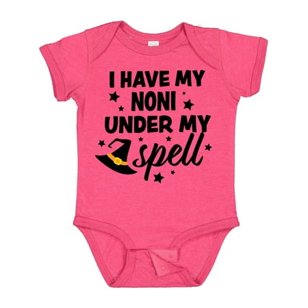 Inktastic I Have My Noni Under My Spell with Cute Witch Hat Gift Baby Boy or Baby Girl Bodysuit
Inktastic I Have My Noni Under My Spell with Cute Witch Hat Gift Baby Boy or Baby Girl Bodysuit