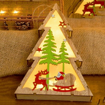 Popvcly LED Lights Christmas Tree Wooden Pendant with Lanyard Farmhouse Merry Christmas Hanging Craft for Holiday Season Party Decor New Year Gift
Popvcly LED Lights Christmas Tree Wooden Pendant with Lanyard Farmhouse Merry Christmas Hanging Craft for Holiday Season Party Decor New Year Gift