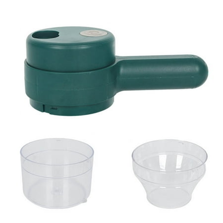 BLNVKOP Vegetable Cutter Household Mini Wireless Electric Garlic Mud Artifact Garlic Masher Garlic Chopper-Green
BLNVKOP Vegetable Cutter Household Mini Wireless Electric Garlic Mud Artifact Garlic Masher Garlic Chopper-Green