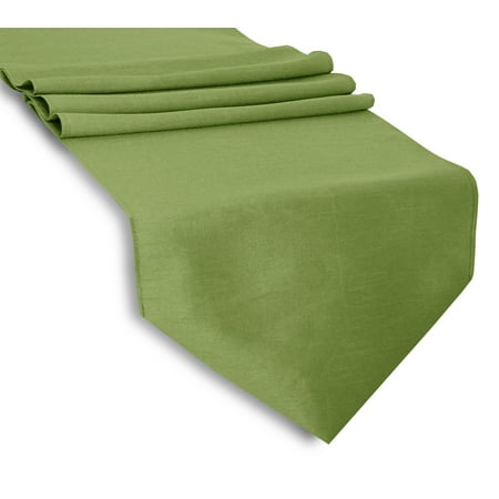 Aiking Home (Pack of 1) 13 x 108 -Solid & Unlined Classic Faux Silk Table Top Runner Green--Perfect for Party Decor Baby Shower Wedding Thanksgiving Christmas or any Special Event
Aiking Home (Pack of 1) 13 x 108 -Solid & Unlined Classic Faux Silk Table Top Runner Green--Perfect for Party Decor Baby Shower Wedding Thanksgiving Christmas or any Special Event