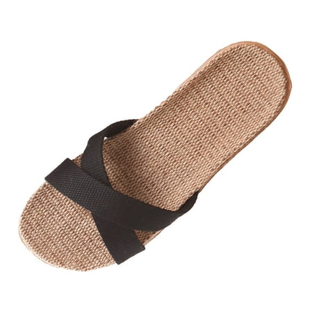 GWAABD Bedroom Slippers Women Linen Home Couple Indoor Slippers Wood Floor Silent Home Non Slip Thick Sole Summer Slippers
GWAABD Bedroom Slippers Women Linen Home Couple Indoor Slippers Wood Floor Silent Home Non Slip Thick Sole Summer Slippers