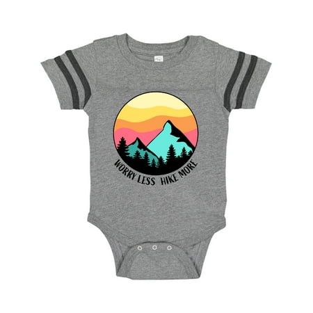 Inktastic Worry Less Hike More Mountains at Sunset Gift Baby Boy or Baby Girl Bodysuit
Inktastic Worry Less Hike More Mountains at Sunset Gift Baby Boy or Baby Girl Bodysuit