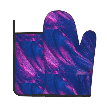 Lukts Neon Gradient Blue Print Kitchen Heat-Resistant Gloves and Spacers 2pcs Set Suitable for Baking and Cooking
Lukts Neon Gradient Blue Print Kitchen Heat-Resistant Gloves and Spacers 2pcs Set Suitable for Baking and Cooking