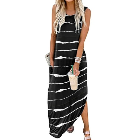 Frontwalk Nightgowns for Womens Sleeveless Sleepwear Lounge Dress Casual Loose Nightshirts Summer Tank Long Maxi Dresses
Frontwalk Nightgowns for Womens Sleeveless Sleepwear Lounge Dress Casual Loose Nightshirts Summer Tank Long Maxi Dresses
