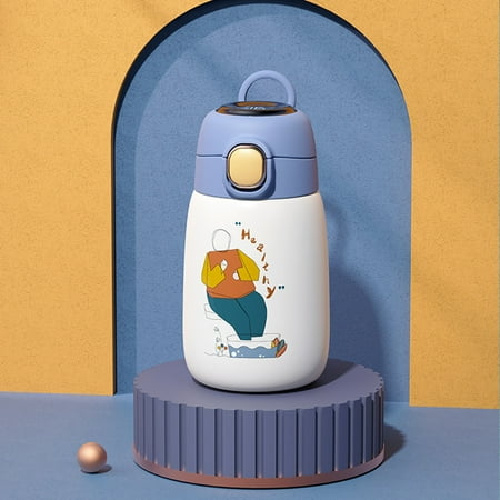 One opening Baby Kids Thermos Mug with Temperature Display Cartoon Illustration Silicone
One opening Baby Kids Thermos Mug with Temperature Display Cartoon Illustration Silicone