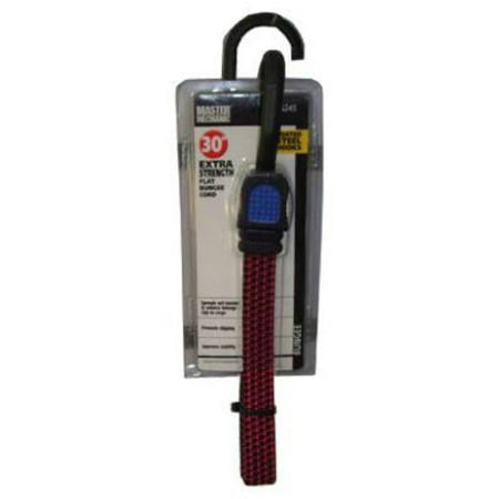 1 PC-Master Mechanic MM106 Flat Bungee With Injected Steel Coated Hook 30