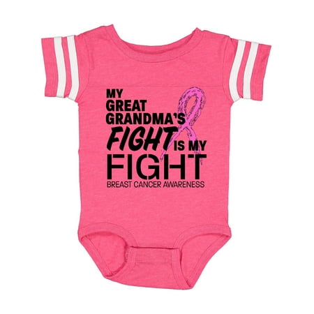 Inktastic Great Grandma s Fight is My Fight- breast cancer awareness Gift Baby Boy or Baby Girl Bodysuit
Inktastic Great Grandma s Fight is My Fight- breast cancer awareness Gift Baby Boy or Baby Girl Bodysuit