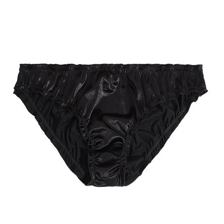 Women Panties Silk Satin Thong G-String Knickers Sexy Lingerie Underwear Panties