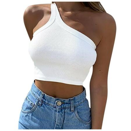 CYMMPU Women Clothing Women s Cropped Tank Cami Vest Summer Shirts Round Neck Tank Streetwear Sexy Bustier Slim Fit Crop Tops Sleeveless White
CYMMPU Women Clothing Women s Cropped Tank Cami Vest Summer Shirts Round Neck Tank Streetwear Sexy Bustier Slim Fit Crop Tops Sleeveless White