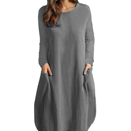 QYZEU Cream Maternity Dress Sweater for Sleeveless Dress Neutral Knee Length Dress for Women Boatneck Solid Color Pocket Tops
QYZEU Cream Maternity Dress Sweater for Sleeveless Dress Neutral Knee Length Dress for Women Boatneck Solid Color Pocket Tops