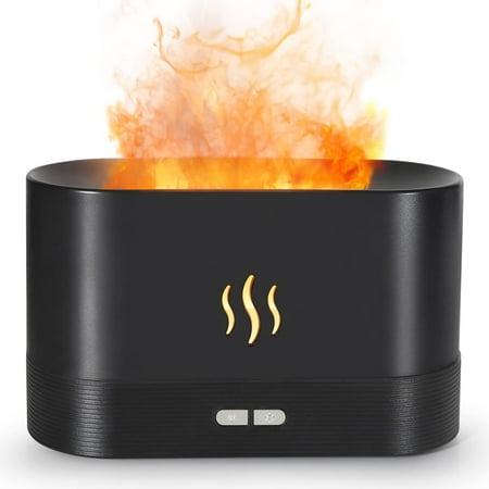 Flame Humidifier Fire Diffuser Portable Noiseless Mist Air Aromatherapy Diffuser for Essential Oils for Home Office Bedroom with Night Light and No-Water Auto-Off Protection
Flame Humidifier Fire Diffuser Portable Noiseless Mist Air Aromatherapy Diffuser for Essential Oils for Home Office Bedroom with Night Light and No-Water Auto-Off Protection