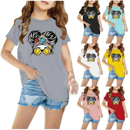 Fengyings Clearance Toddler Girls Boys T-Shirt Short Sleeve Shirt Cute Graphic Print Summer Tops Tees
Fengyings Clearance Toddler Girls Boys T-Shirt Short Sleeve Shirt Cute Graphic Print Summer Tops Tees
