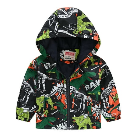 BIZIZA Toddler Baby Jacket Long Sleeve Pockets Coat Hooded Zip Up Cartoon Print for 1-5y Chlid Tops Fluorescent Green 90
BIZIZA Toddler Baby Jacket Long Sleeve Pockets Coat Hooded Zip Up Cartoon Print for 1-5y Chlid Tops Fluorescent Green 90