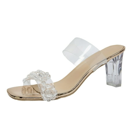 Fashion Women s Casual Shoes Breathable High Heels Outdoor Leisure Slippers Pu Gold high heels for Women
Fashion Women s Casual Shoes Breathable High Heels Outdoor Leisure Slippers Pu Gold high heels for Women