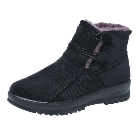 Mackneog Outdoor Comfortable Women s Cotton Round Winter Boots Velvet Toe Snow Shoes Warm Thick Boots Plus Women s Boots Gift on Clearance
Mackneog Outdoor Comfortable Women s Cotton Round Winter Boots Velvet Toe Snow Shoes Warm Thick Boots Plus Women s Boots Gift on Clearance