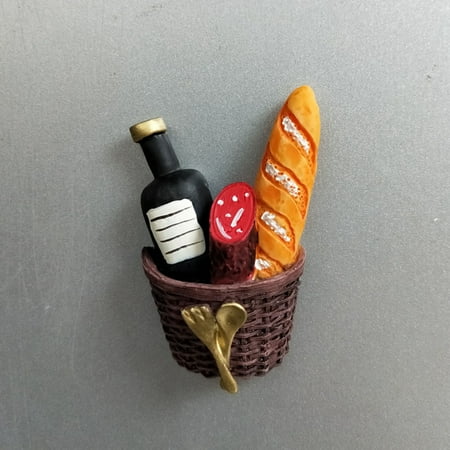 Kitchen Bread Creative Refrigerator Magnetic Decorative Board Stickers Note Holder Fridge Magnets Message Sticker 3
Kitchen Bread Creative Refrigerator Magnetic Decorative Board Stickers Note Holder Fridge Magnets Message Sticker 3
