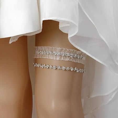 2 Pieces Wedding Bridal Garter Ruffle White Stretch Lace Bridal Garter Sets with Rhinestone Leg Crystal Garter Set Bridal Accessories for Women
2 Pieces Wedding Bridal Garter Ruffle White Stretch Lace Bridal Garter Sets with Rhinestone Leg Crystal Garter Set Bridal Accessories for Women