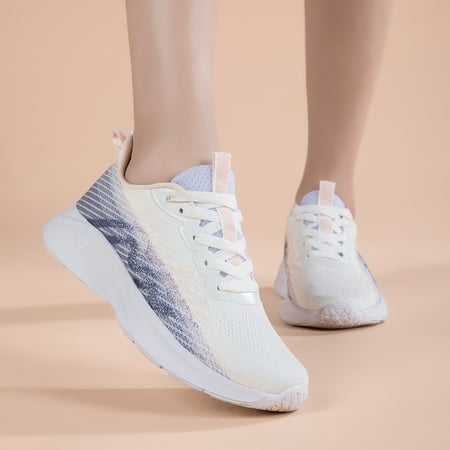 XIAQUJ Fashion Spring and Summer Women Sports Shoes Flat Bottom Thick Bottom Light and Comfortable Running Shoes Lace up Colorblock and Casual Style Women s Fashion Sneakers Grey 8.5(41)
XIAQUJ Fashion Spring and Summer Women Sports Shoes Flat Bottom Thick Bottom Light and Comfortable Running Shoes Lace up Colorblock and Casual Style Women s Fashion Sneakers Grey 8.5(41)