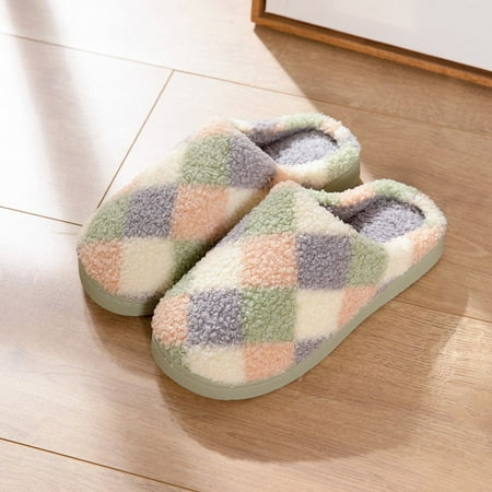 MRULIC slippers for women Couples Women Slippers Flock Comfortable Daily Wearing Women house slippers for women Green + US:8.5
MRULIC slippers for women Couples Women Slippers Flock Comfortable Daily Wearing Women house slippers for women Green + US:8.5
