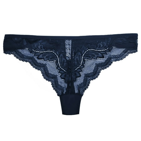 YWDJ Women s Underwear Women Lace Underwear Lingerie Thongs Panties Ladies Hollow Out Underwear Underpants Dark Blue S
YWDJ Women s Underwear Women Lace Underwear Lingerie Thongs Panties Ladies Hollow Out Underwear Underpants Dark Blue S