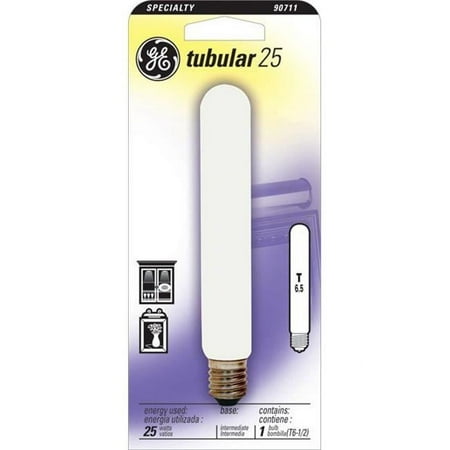 General Electric Lighting 44727 25T60.5 Candelabra Base1 Appliance - Pack of 6
General Electric Lighting 44727 25T60.5 Candelabra Base1 Appliance - Pack of 6