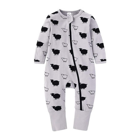 Toddler Baby Boys Girls Jumpsuit Romper Cotton Long Sleeve 2 Way Zipper One Piece Outfits
Toddler Baby Boys Girls Jumpsuit Romper Cotton Long Sleeve 2 Way Zipper One Piece Outfits