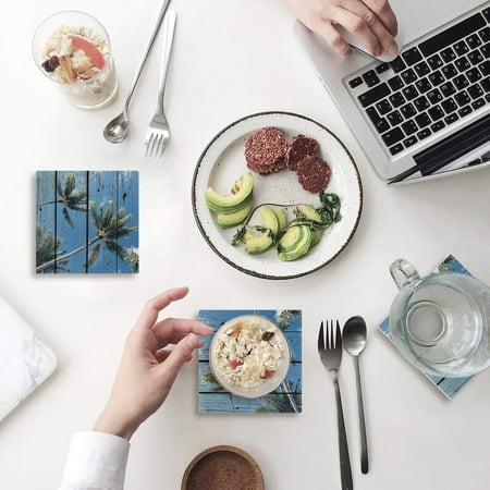 KXMDXA Beautiful Beach Sunset Tropical Palm Tree Set of 8 Coaster for Drinks Absorbent Ceramic Stone Coasters Cup Mat with Cork Base for Home Kitchen Room Coffee Table Bar Decor
KXMDXA Beautiful Beach Sunset Tropical Palm Tree Set of 8 Coaster for Drinks Absorbent Ceramic Stone Coasters Cup Mat with Cork Base for Home Kitchen Room Coffee Table Bar Decor