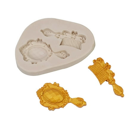 Whigetiy DIY Comb Mirror Shape Baking Mold Birthday Cookie Tools Cake Decorating Tools
Whigetiy DIY Comb Mirror Shape Baking Mold Birthday Cookie Tools Cake Decorating Tools