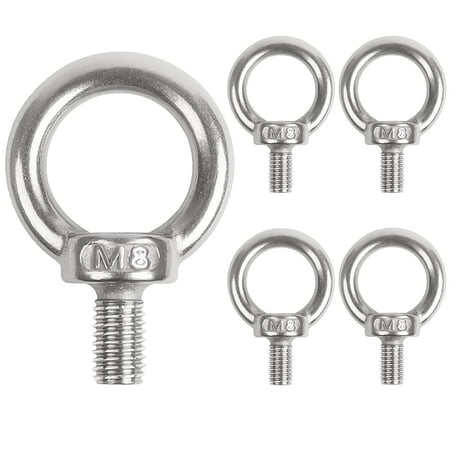 Ring Bolt M6 Eye Bolt Eye Bolt Eye Bolt 304 Stainless Steel Eye Bolts Eye Bolts Metric Screws for Fixing and Hanging Pack of 10
Ring Bolt M6 Eye Bolt Eye Bolt Eye Bolt 304 Stainless Steel Eye Bolts Eye Bolts Metric Screws for Fixing and Hanging Pack of 10