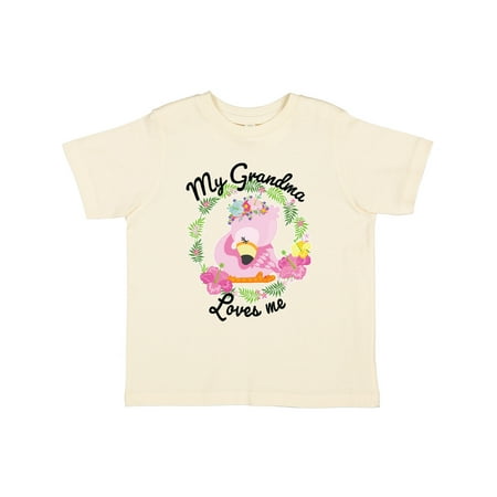 Inktastic Baby Flamingo My Grandma Loves Me with Flower Wreath Gift Toddler Boy or Toddler Girl T-Shirt
Inktastic Baby Flamingo My Grandma Loves Me with Flower Wreath Gift Toddler Boy or Toddler Girl T-Shirt
