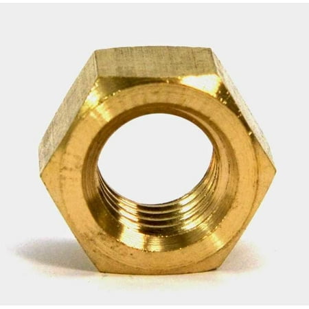 3/4-10 Finished Hex Nuts / Brass (Quantity: 150)