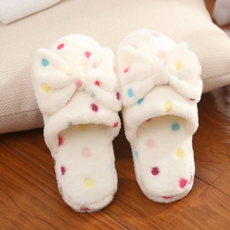 Slippers for Women Womens New Bow Cotton Slippers Ladies Cute Winter Warm Indoor Non-Slip Home Shoe White 7.5-8 Slippers for Men
Slippers for Women Womens New Bow Cotton Slippers Ladies Cute Winter Warm Indoor Non-Slip Home Shoe White 7.5-8 Slippers for Men