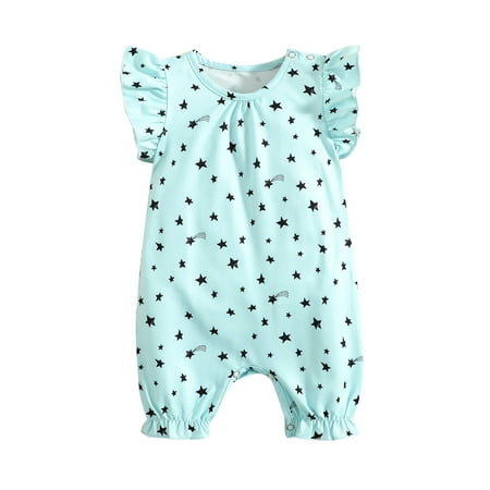 jaweiw Baby Girls Rainbow Romper Round Neck Fly Sleeves Ruffled Hem Summer Jumpsuit Size 0 6 12 18 24 Months
jaweiw Baby Girls Rainbow Romper Round Neck Fly Sleeves Ruffled Hem Summer Jumpsuit Size 0 6 12 18 24 Months