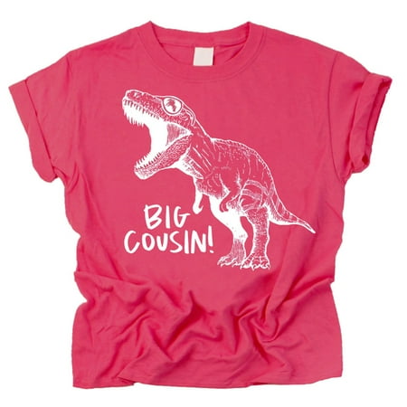 Big Cousin Dinosaur T-Shirts for Girls and Boys Fun Family Outfits Vintage Hot Pink Shirt 18 Months
Big Cousin Dinosaur T-Shirts for Girls and Boys Fun Family Outfits Vintage Hot Pink Shirt 18 Months