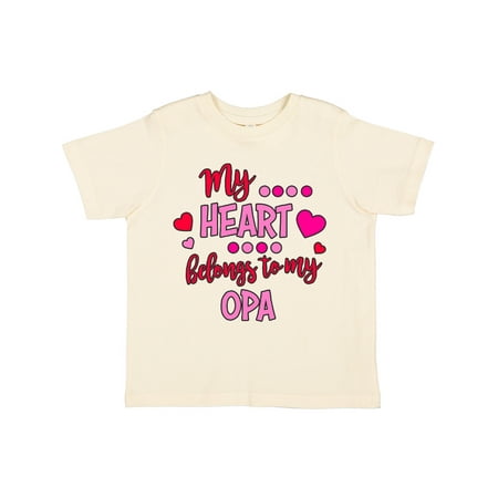 Inktastic My Heart Belongs to my Opa Gift Toddler Boy or Toddler Girl T-Shirt
Inktastic My Heart Belongs to my Opa Gift Toddler Boy or Toddler Girl T-Shirt